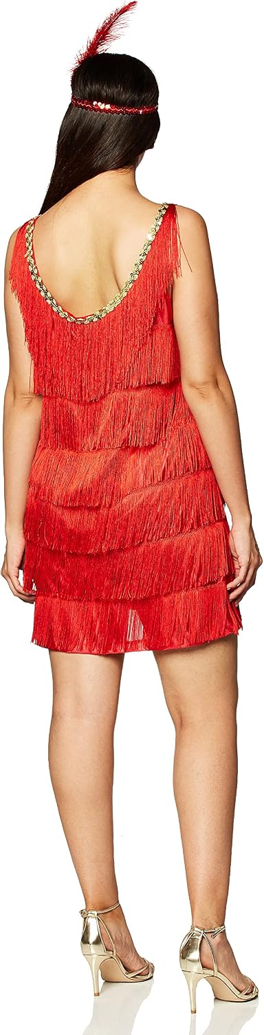 Forum Novelties Roaring 20's Flapper Dress and Headband Costume