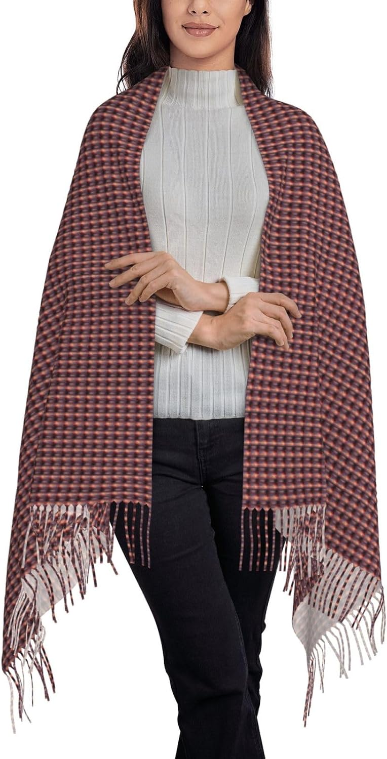 Japan Mount Fuji Landscape Print Tassel Scarf Shawl Women Travel Holiday Stylish Gift For Birthdays Anniversaries image 3