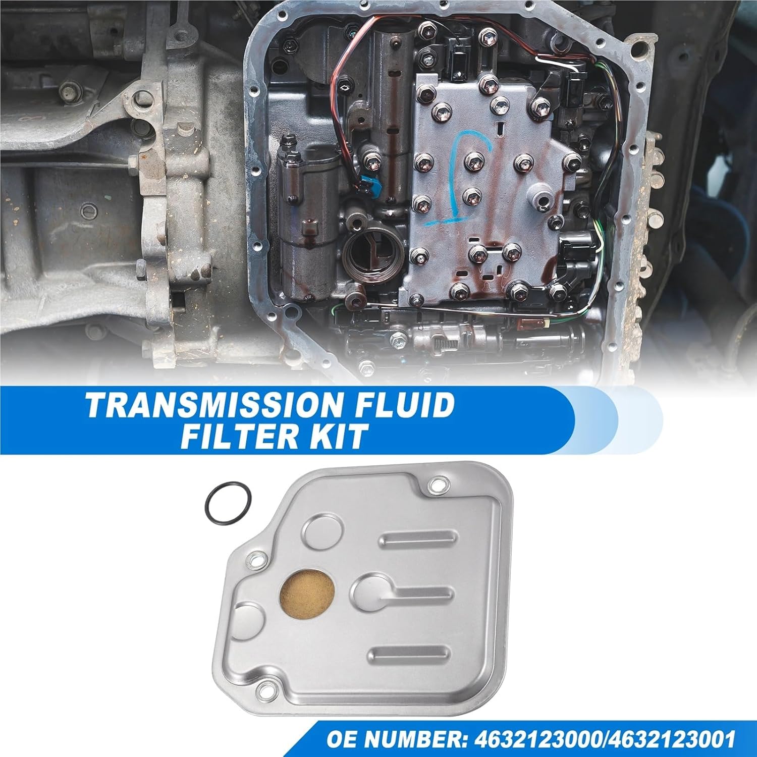 Oil Sump‌ Automatic Transmission Filter Oil Pan Fit for Hyundai Fit for Elantra 2007 4632123000 4632123001 ‌Engine Sump‌