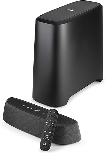 Miniatura 7 de Polk Audio Barra de sonido MagniFi Max AX 5.1.2 canales con subwoofer inalámbrico de 10 pulgadas, certificado Dolby Atmos y DTS:X, tecnologías