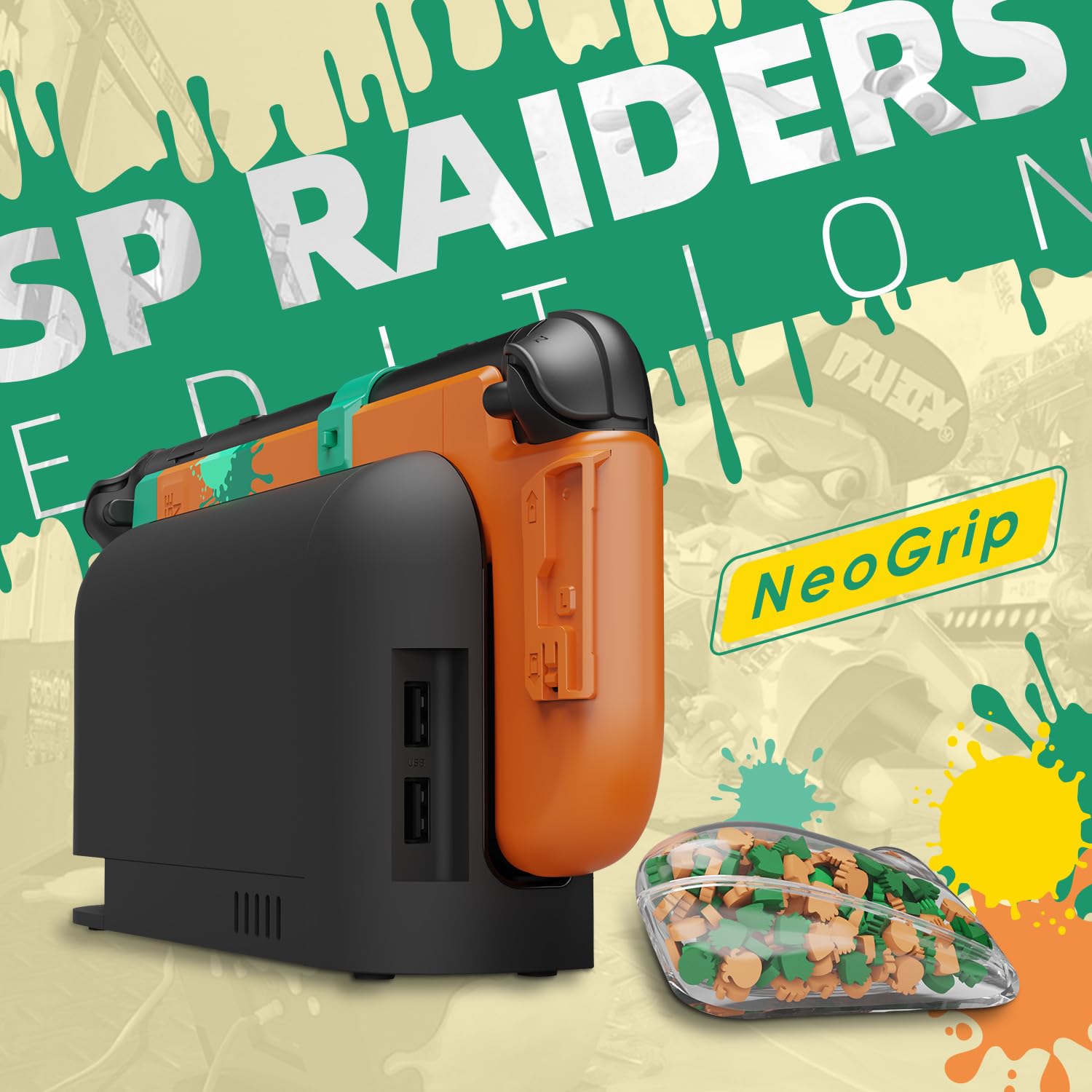 Skull & Co. Savage Raven by NeoGrip for Nintendo Switch 2