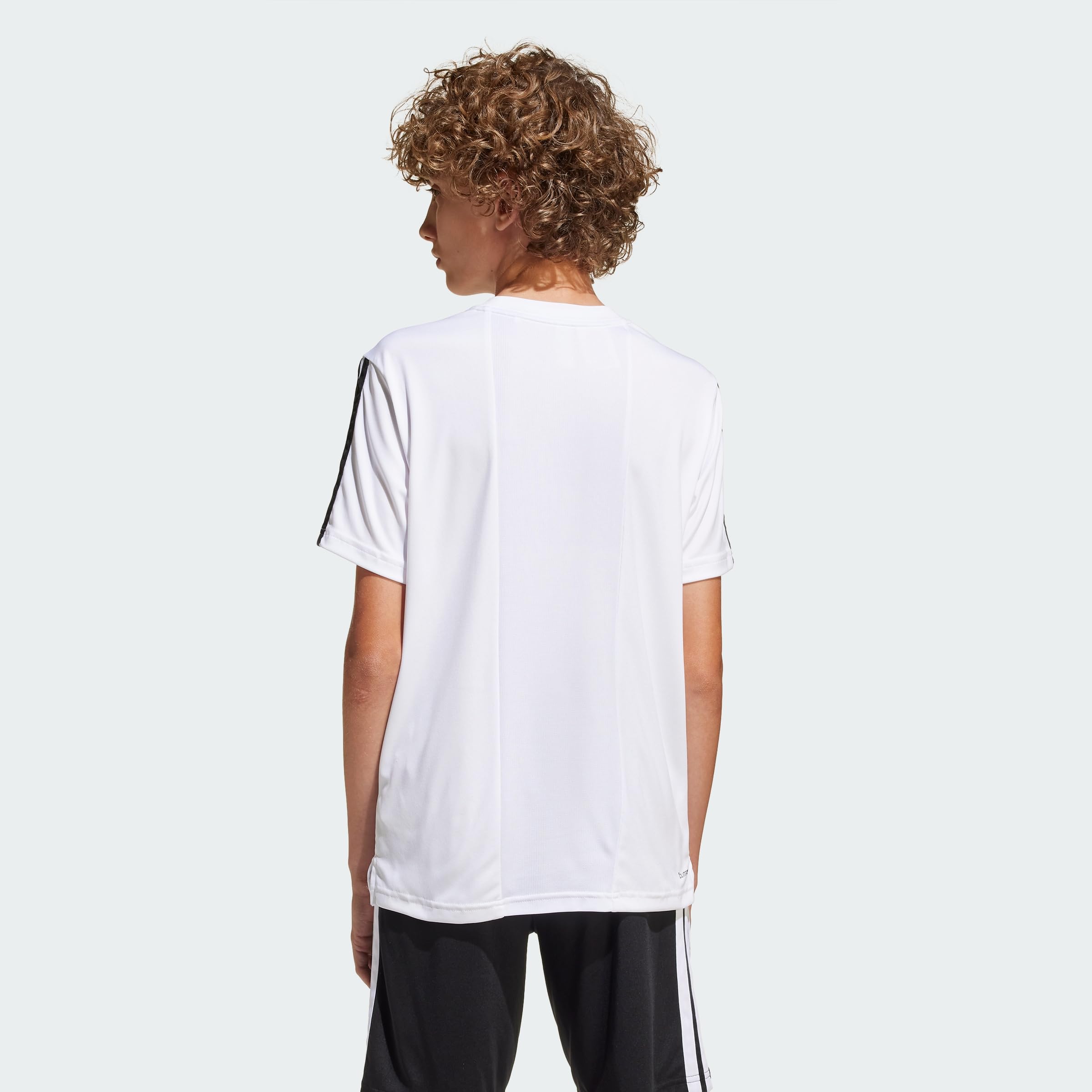 adidas 3 Stripes Camiseta de Manga Corta Niños