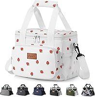 Vista 11 de Lifewit - Bolsa de almuerzo grande aislada, lonchera suave con enfriamiento para adultos, hombres, mujeres.