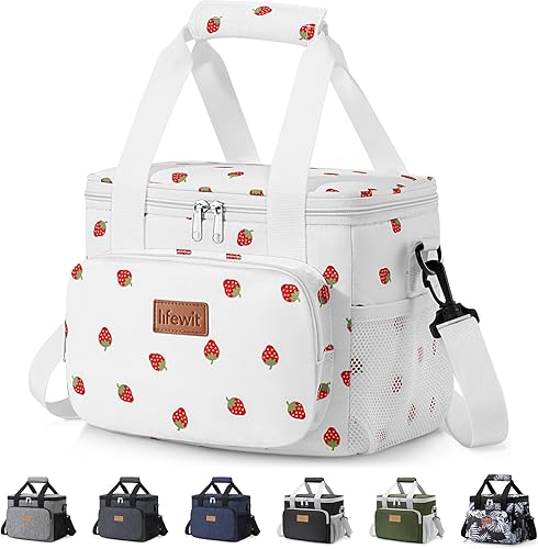 Miniatura 11 de Lifewit - Bolsa de almuerzo grande aislada, lonchera suave con enfriamiento para adultos, hombres, mujeres.