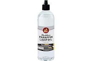 Paraffin Lamp Oil - Clear Smokeless, Odorless, Clean Burning Fuel for Indoor...
