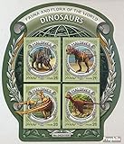 Gebiet: Malediven Prophila Collection Malediven 6315-6318 Kleinbogen (kompl. Ausg.) 2016 Dinosaurier (Briefmarken für Sammler) Amphibien / Reptilien / Saurier