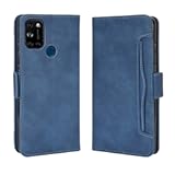 Cover Compatible with Wiko View5 &sol; View5 Plus &lbrack;Dual Card Slot&rsqb;&lbrack;Flip Stand&rsqb;&lbrack;Phone Case&rsqb;&lbrack;Magnetic Clasp&rsqb; Wallet Blue