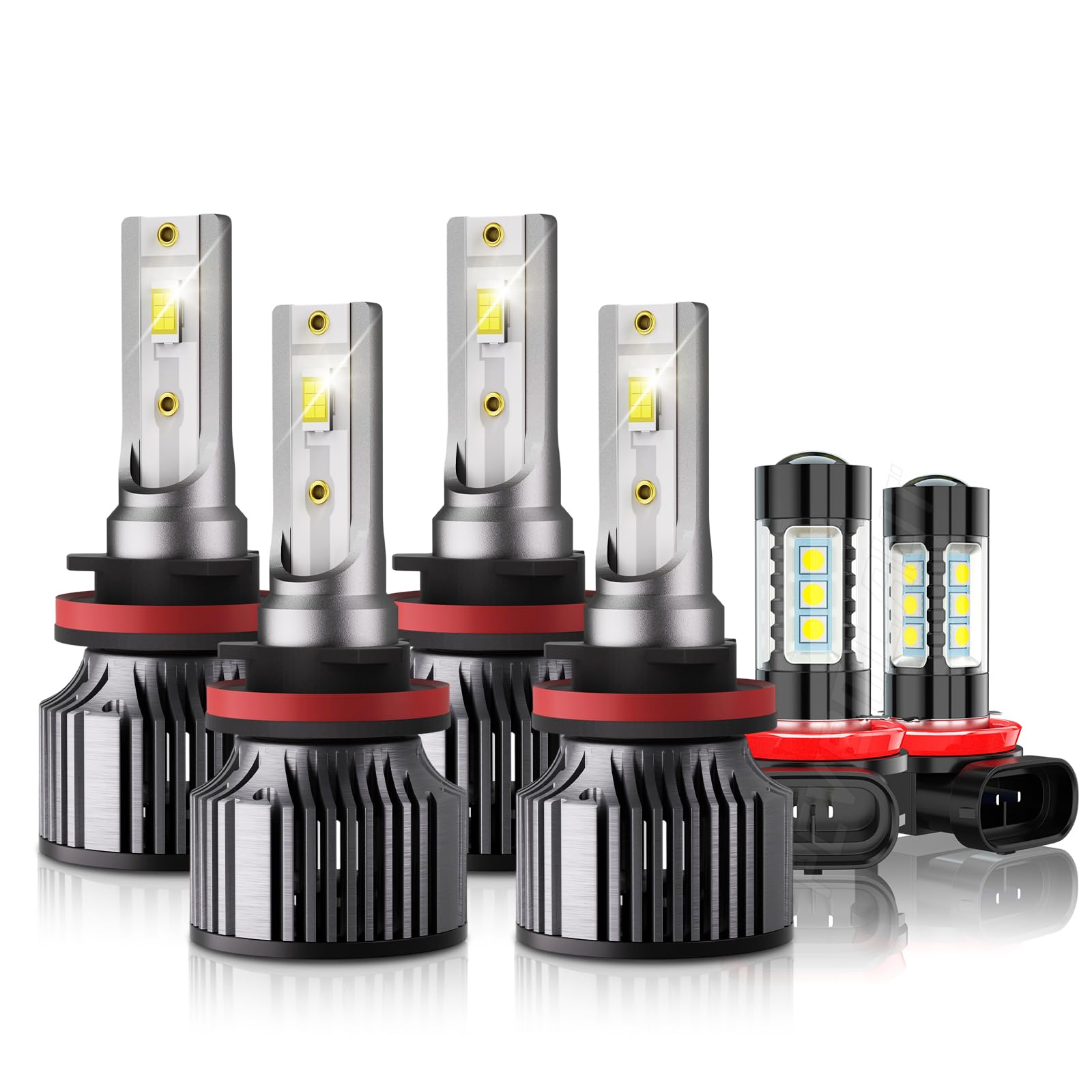 PCVBMLAUT 6-Pack LED Bulbs