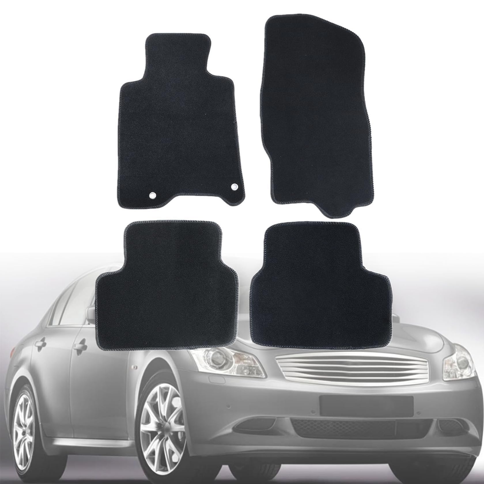Amazon.com: FZJDSD 4Pcs Floor Mats Compatible with Infiniti Sedan