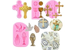 Baptism Cake Decorations Cross Cake Mold Cross Silicone Molds