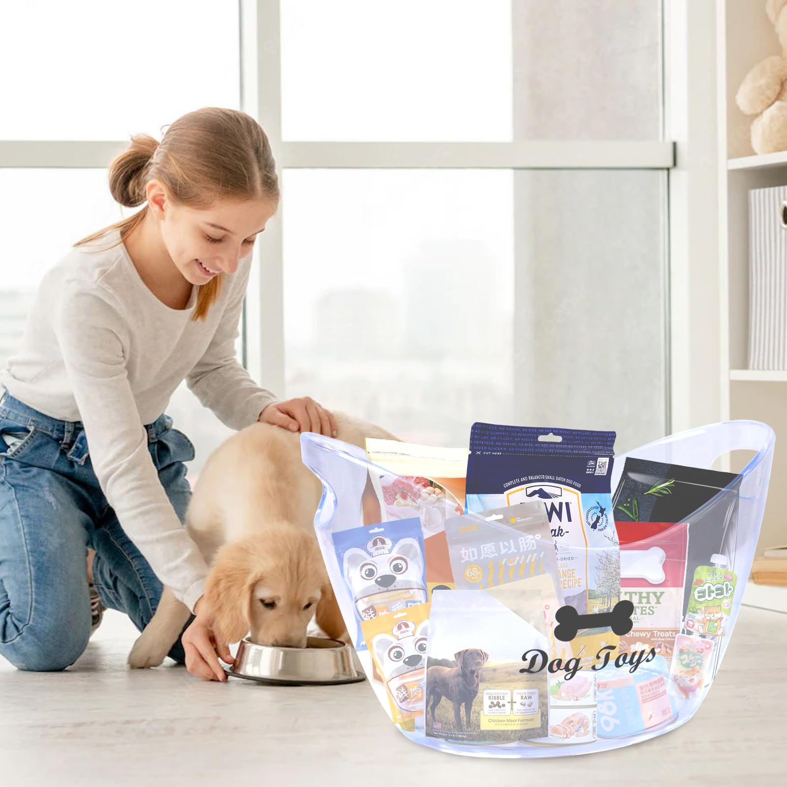 Dog Closet Dog Toy Box With Lid, Dog Toy Box With Name,dog Toy Box