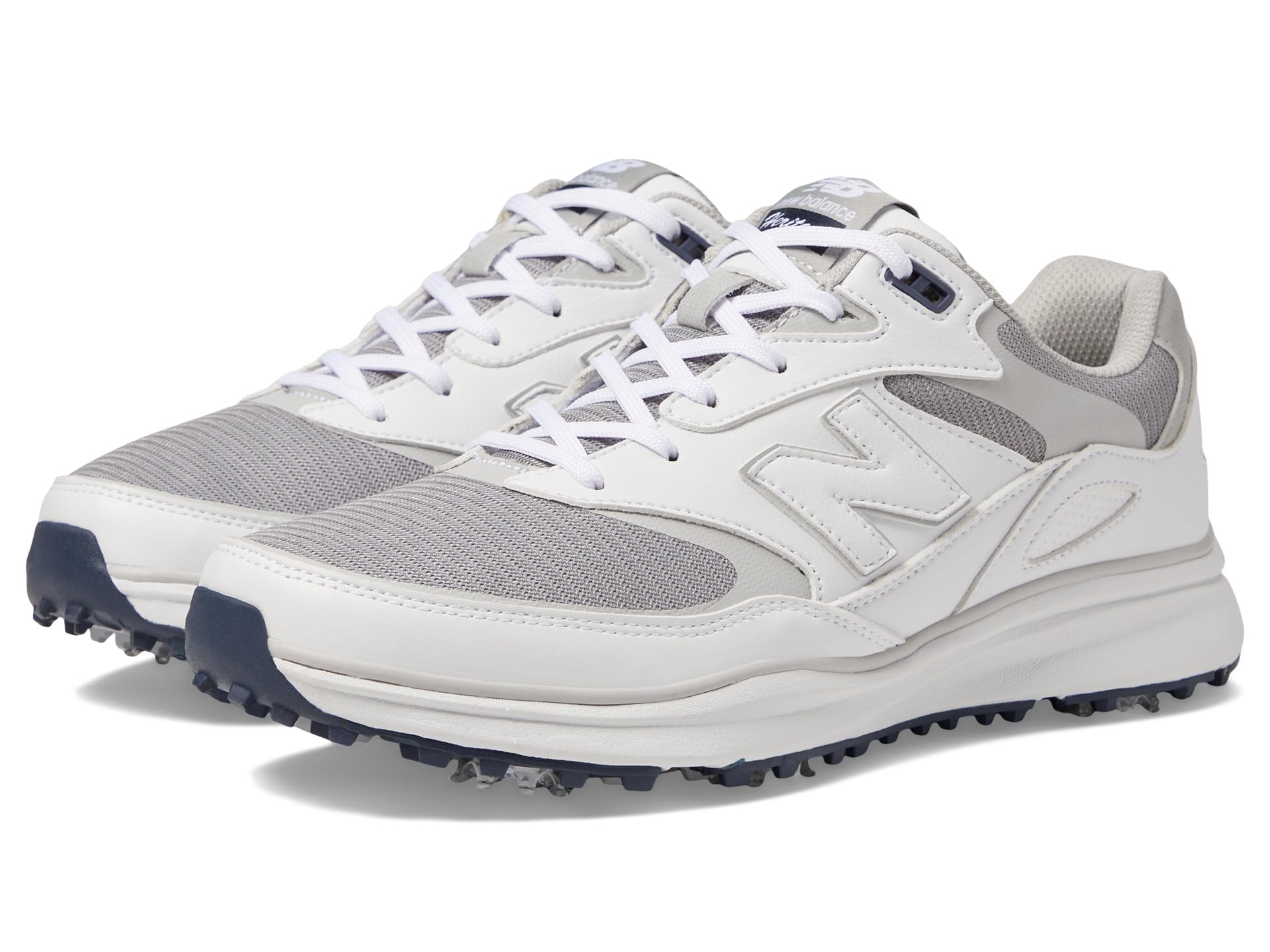 New Balance Men's Heritage Golf Shoe, White, 10