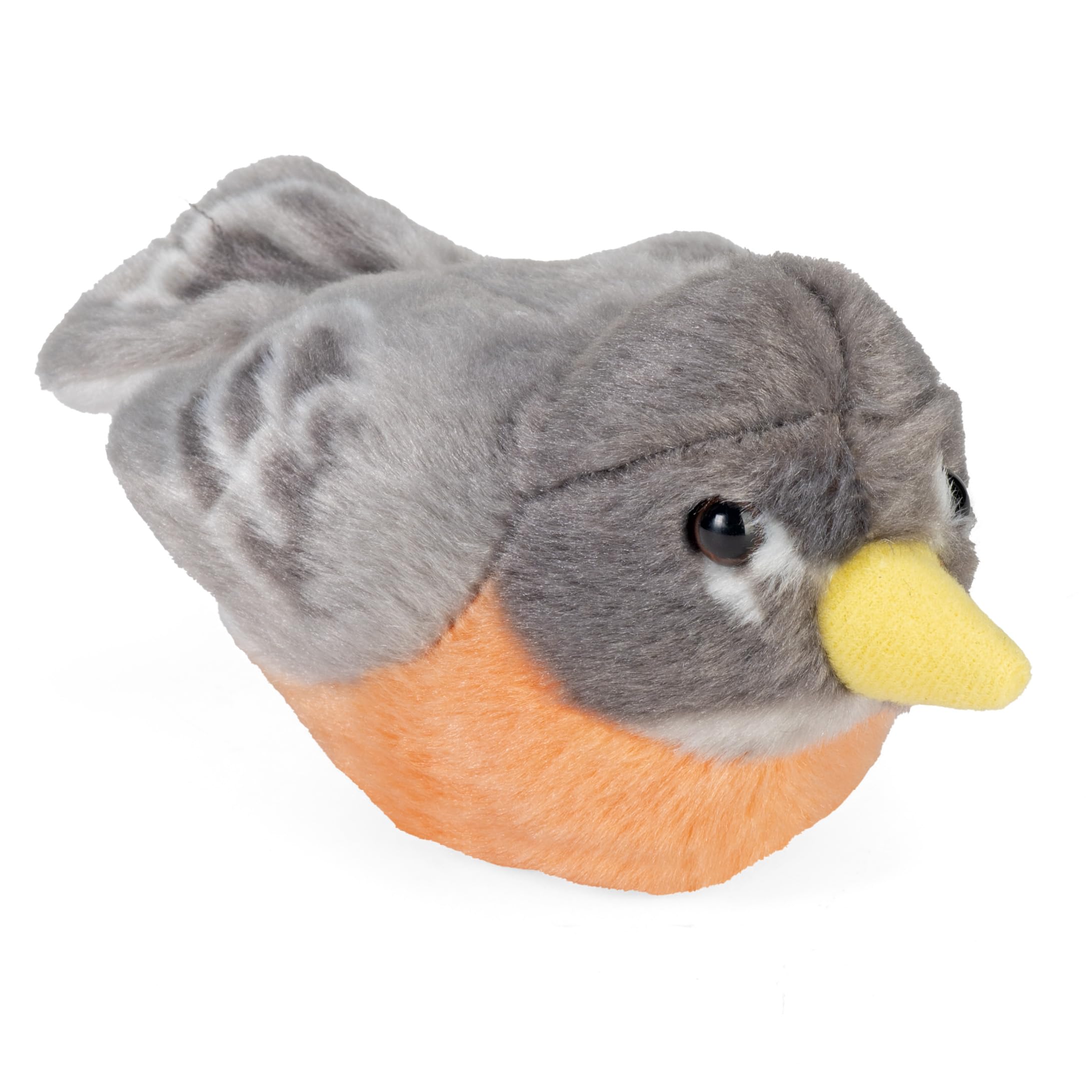 Audubon, American Robin Plush Authentic Sound, Stuffed Animal, Bird Toys for Kids, American Robin