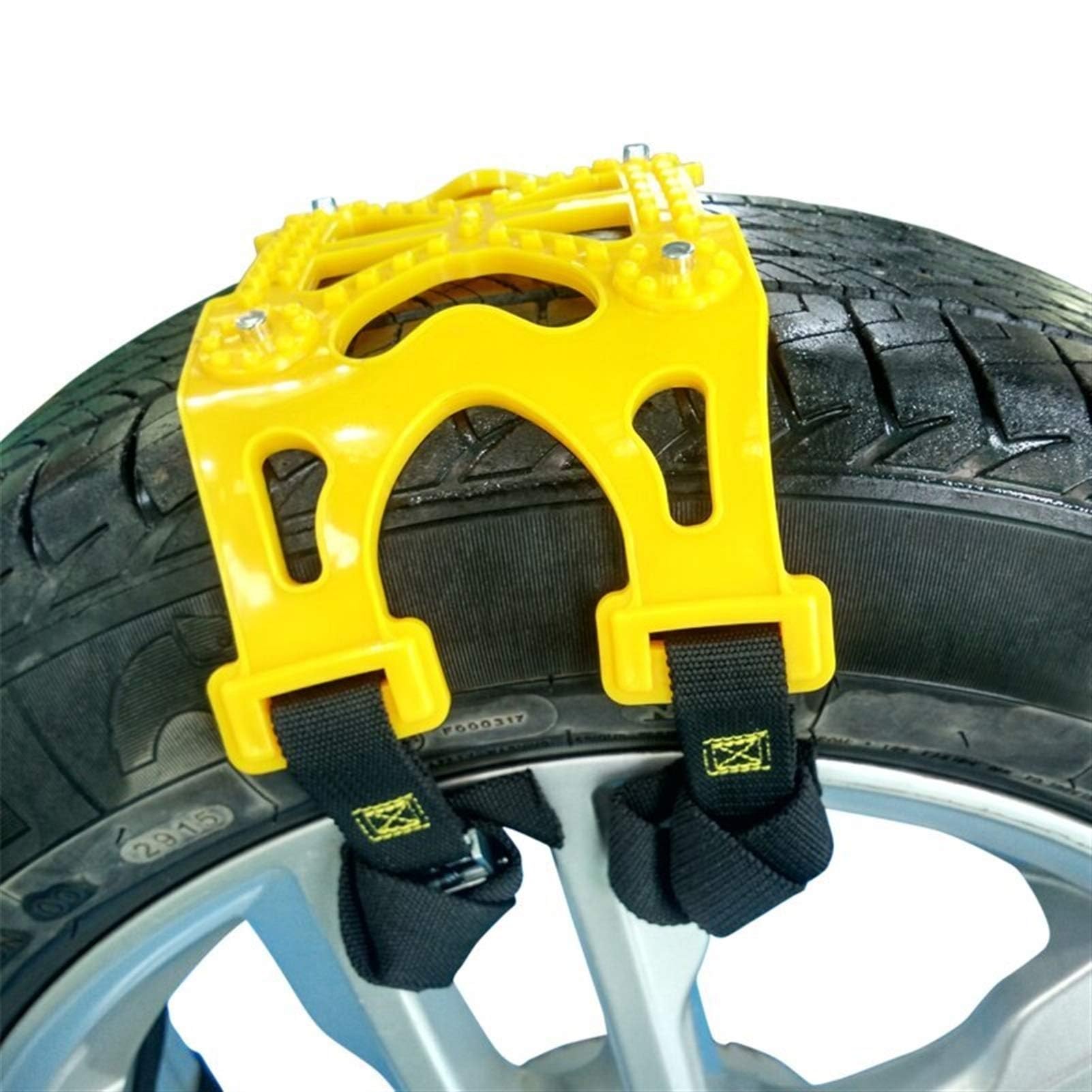 Catena da neve per auto, catene da neve in TPU universali per auto SUV, pneumatici antiscivolo per ruote, cintura per carreggiata invernale, arrampicata su ghiaccio, terreno fangoso, guida, pneum