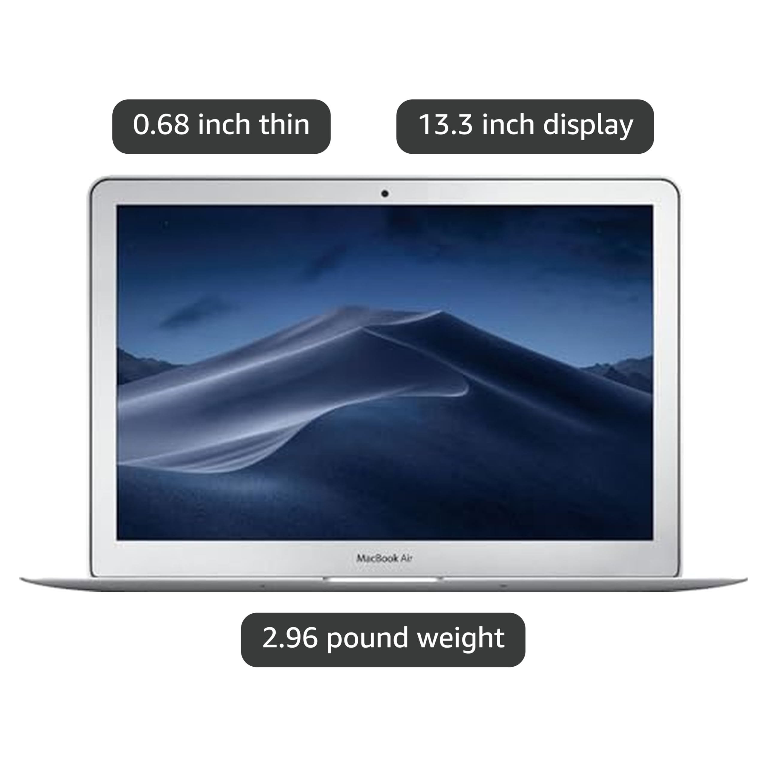 MacBook Air 2017 Core i5 128GB 8GB 13インチ Amazon.com: Apple Macbook Air 2017 with 1.8GHz Intel Core i5 (13