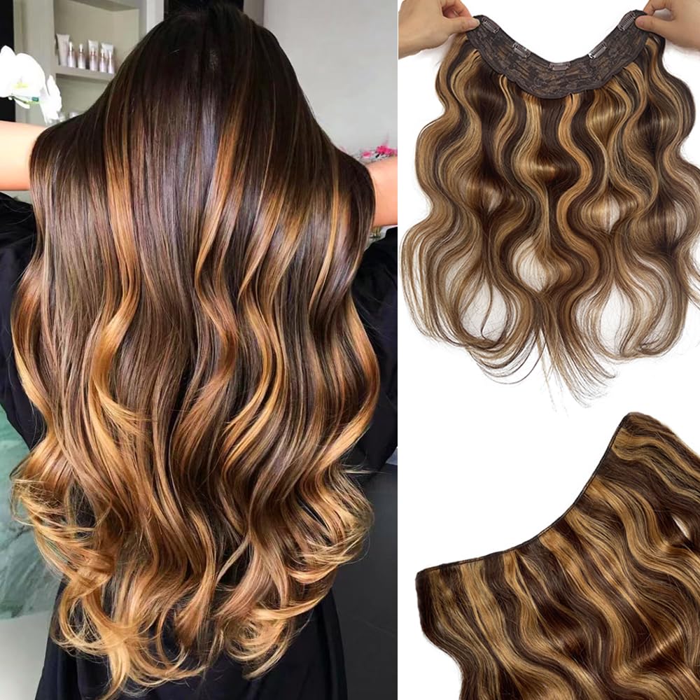 Amazon.com : Clip in Hair Extensions Real Curly Human Hair  display picture 1