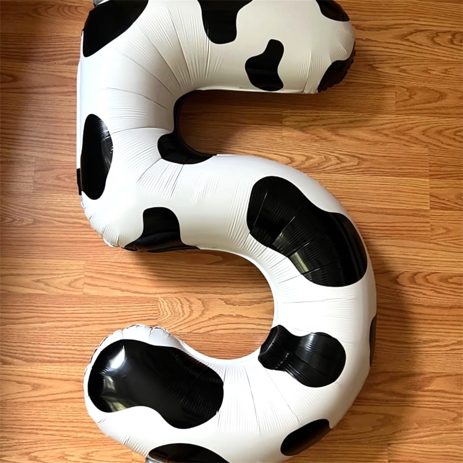 Bauernhof 3. Geburtstag Deko für Mädchen, Große Helium Kuh Druck Zahl 3 Luftballon Geburtstagsdeko, 40 Zoll Folienballons für Kinder Jungen 3. Bauernhof Tierthema Geburtstag Cowgirl Cowboy Party Deko