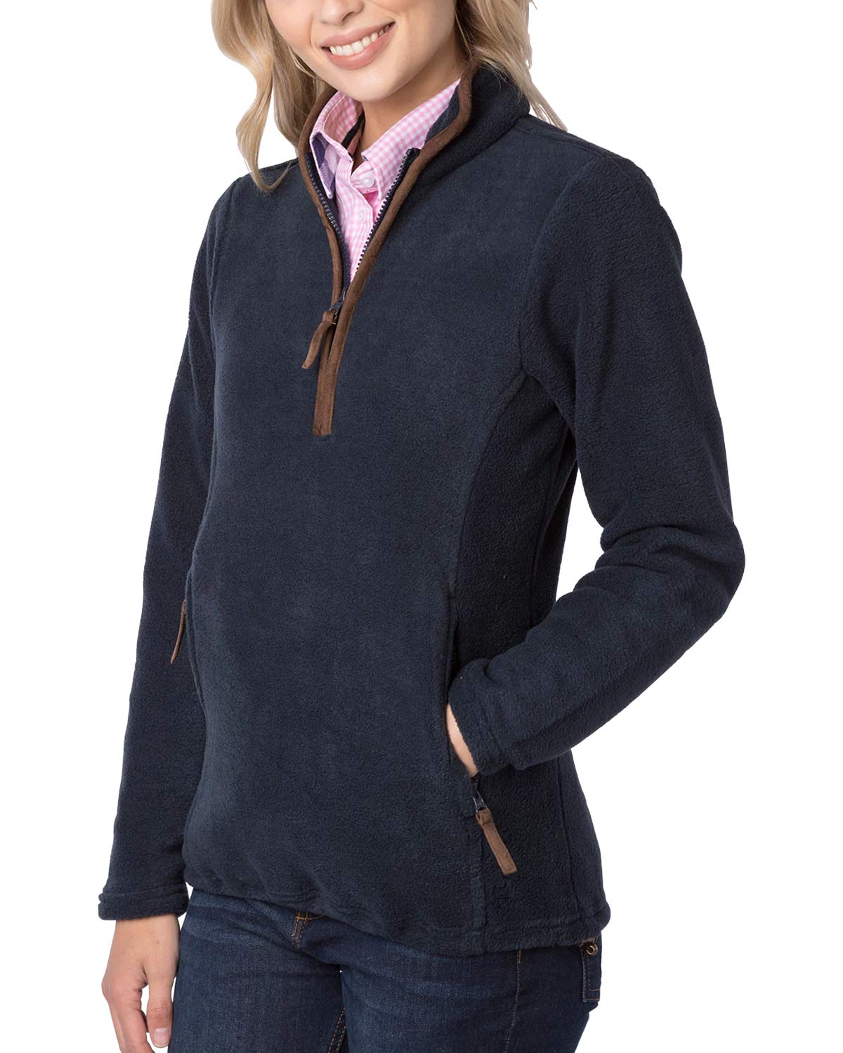 Rydale Ladies Huggate Overhead Pullover Fleece Women's Country Jumper Sweater
