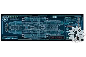 Battlestar Galactica Battlestar Class Starship Print