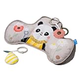 Tummy Time Toys Ergonomic Cushion & Teether for Infant Newborn Supportive Baby & Neck Strengthening Develops Muscles for Crawling Montessori Sensory Toy Tummy Time Toys 0-6 Months