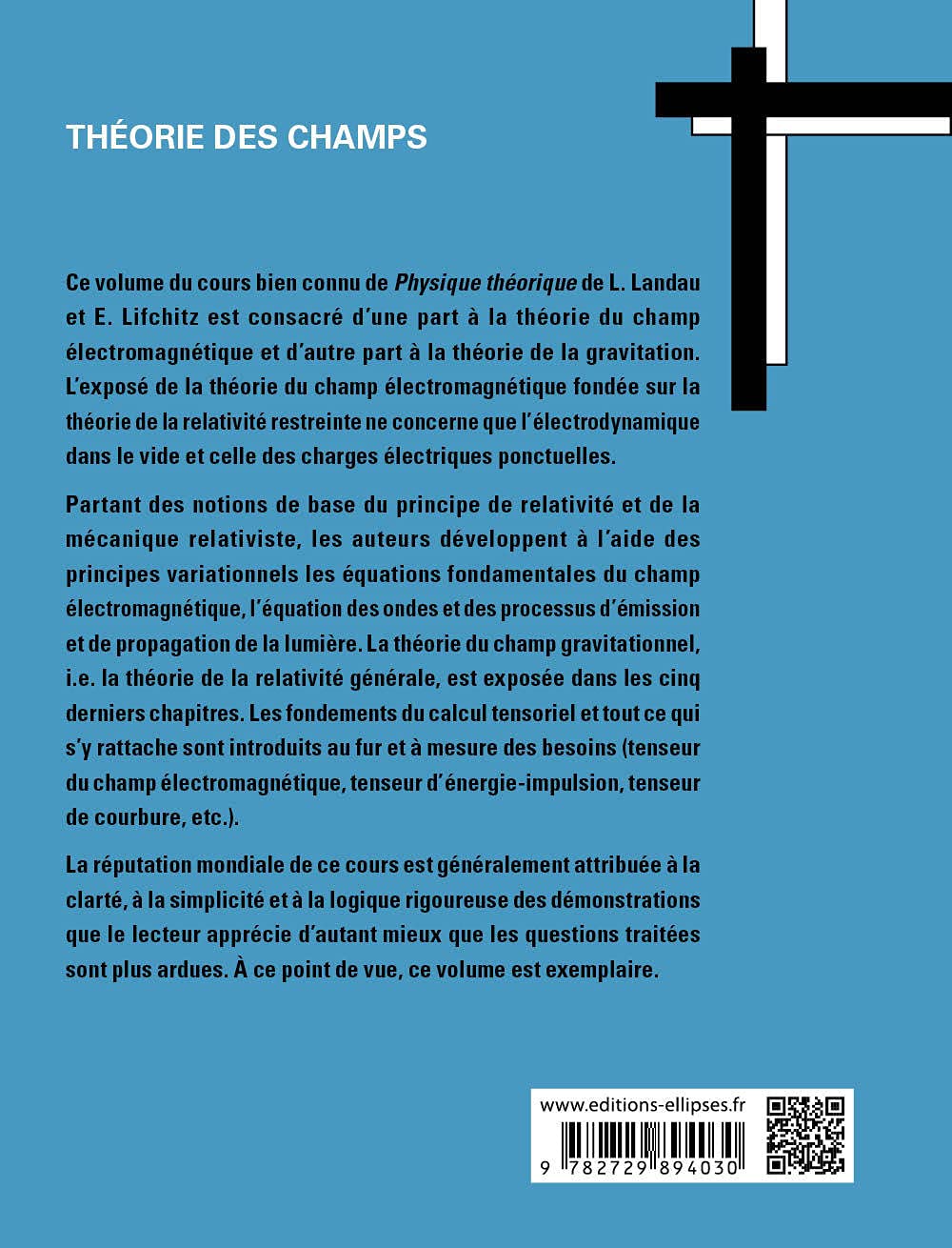 Physique Théorique : Théorie des Champs