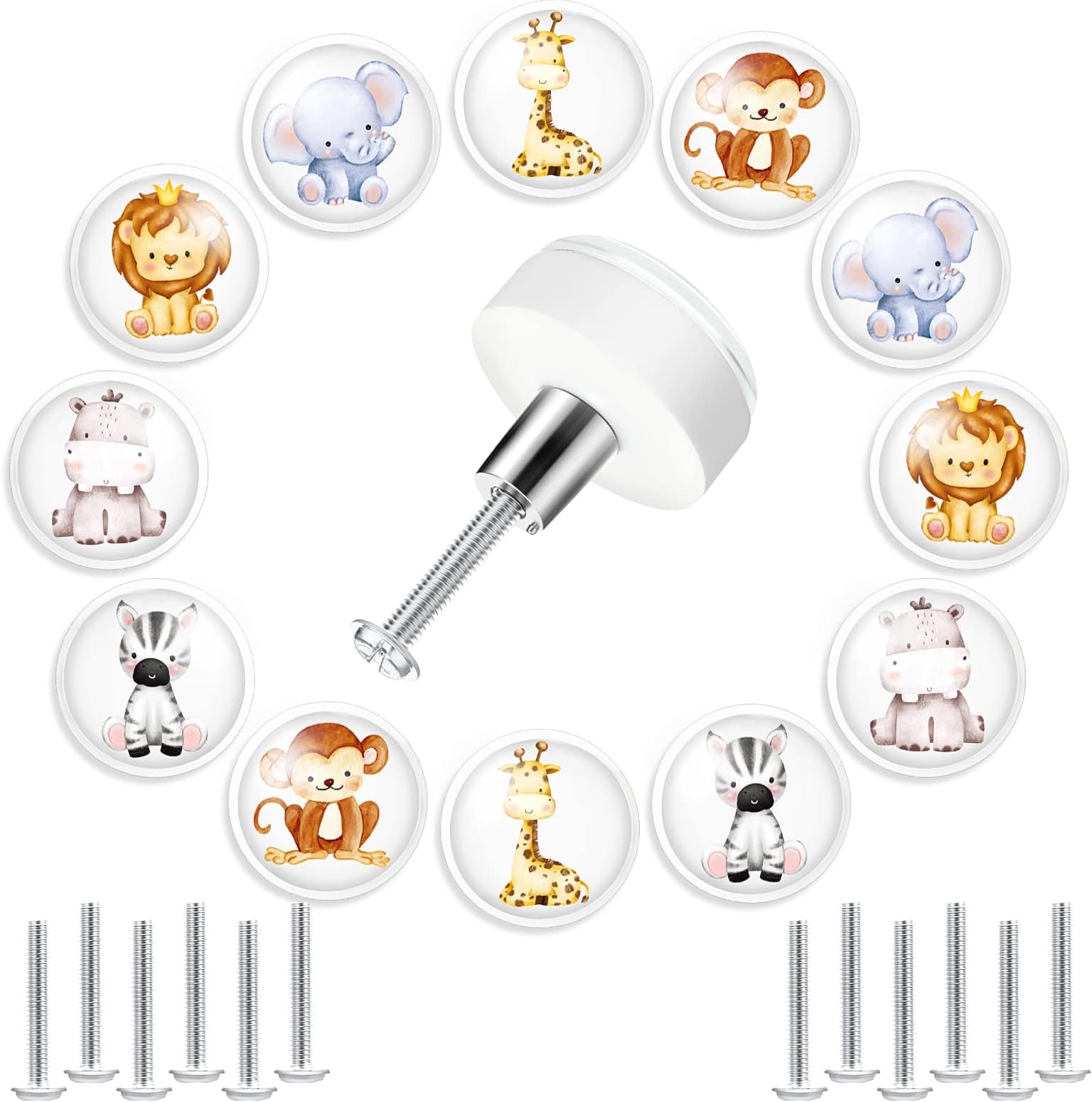Amazon.com: Geelin 12 Pcs Silicone Cloud Shape Cabinet Knobs with ...