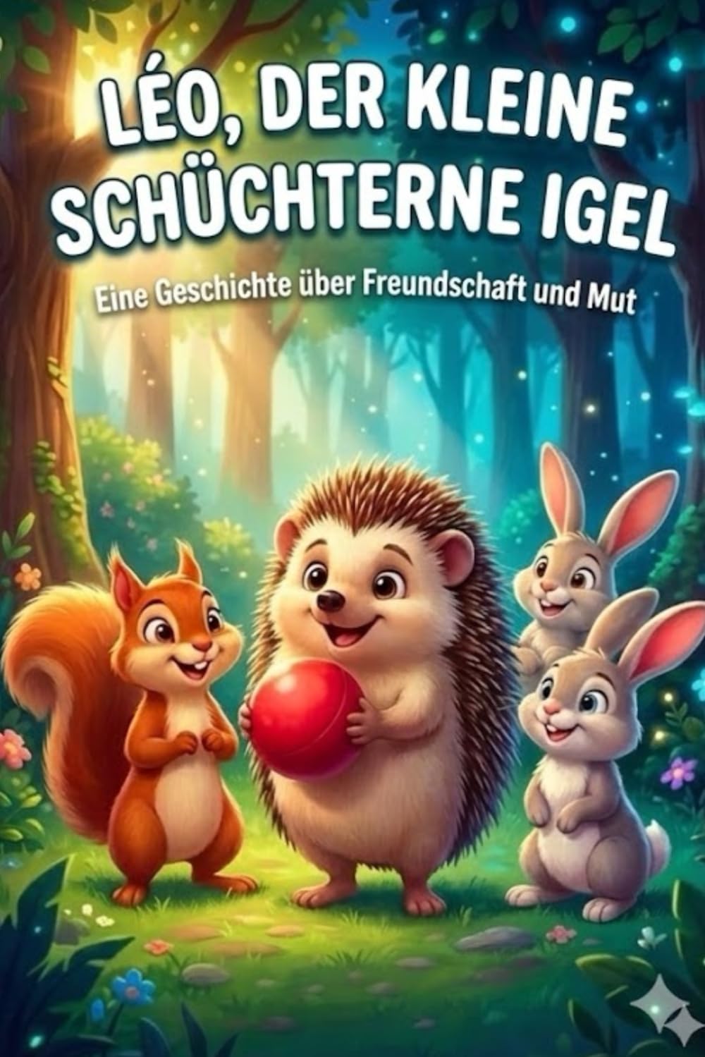Léo, der kleine schüchterne Igel: Ein Mutmach-Bilderbuch für Kinder ab 3 Jahren – Eine liebevolle Gutenachtgeschichte über Freundschaft, Selbstvertrauen und das Überwinden von Ängsten