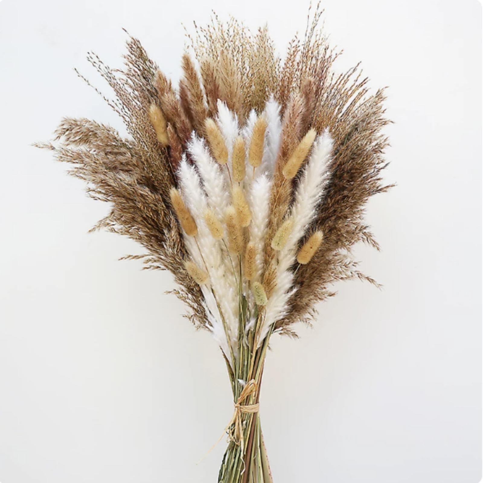 Bouquet Di Fiori Secchi Decorativi Per Vaso, Pampas Decorativi, Lavanda Essiccata E Spighe Di Grano Decorative, Fiori Finti Per Decorazioni Casa, Tavola, Feste E Matrimoni