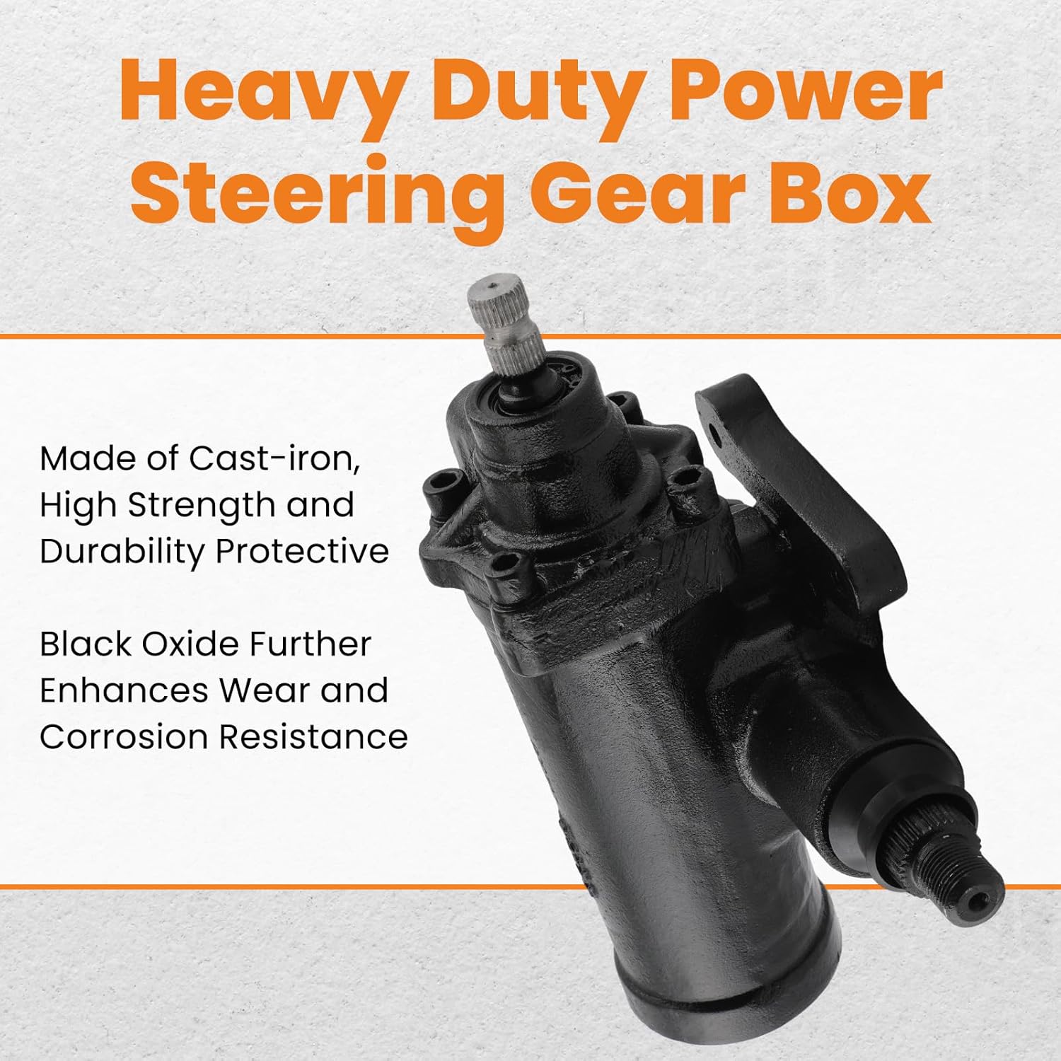 maXpeedingrods 27-7522 Power Steering Gear Box Assembly for Chevy C10/C10 Suburban/C20/C20 Suburban/C30/K5 Blazer/R10 Suburban/R20 Suburban, for GMC C1500/C2500/C3500/R1500/R2500/R3500