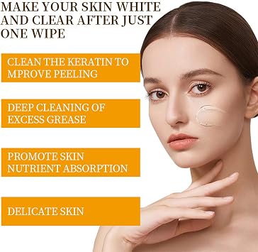 Orange Face Exfoliator Gel, Natural Orange Peel Gel Exfoliating Scrub for Brightening, Softening & Smooth Skin, Enzymes Exfoliating Gel for Face & Body, 2Pcs