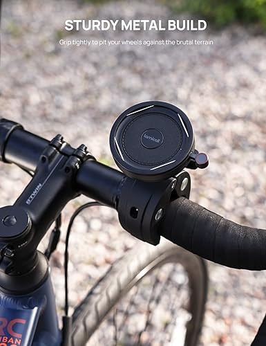 Miniatura 3 de Lamicall Soporte de teléfono All Lock Scooter, motocicleta, bicicleta, bicicleta eléctrica, necesita trabajar con funda de bolsa de aire con bloqueo