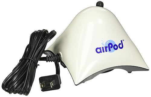 Penn Plax Air Pod Aquarium Air Pump Ultra Quiet Compact