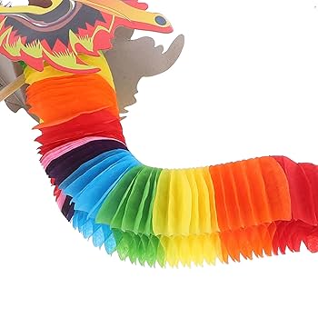 Amazon | Didiseaon 中国風 新年 年 龍 春 祭り 龍 ランタン 手