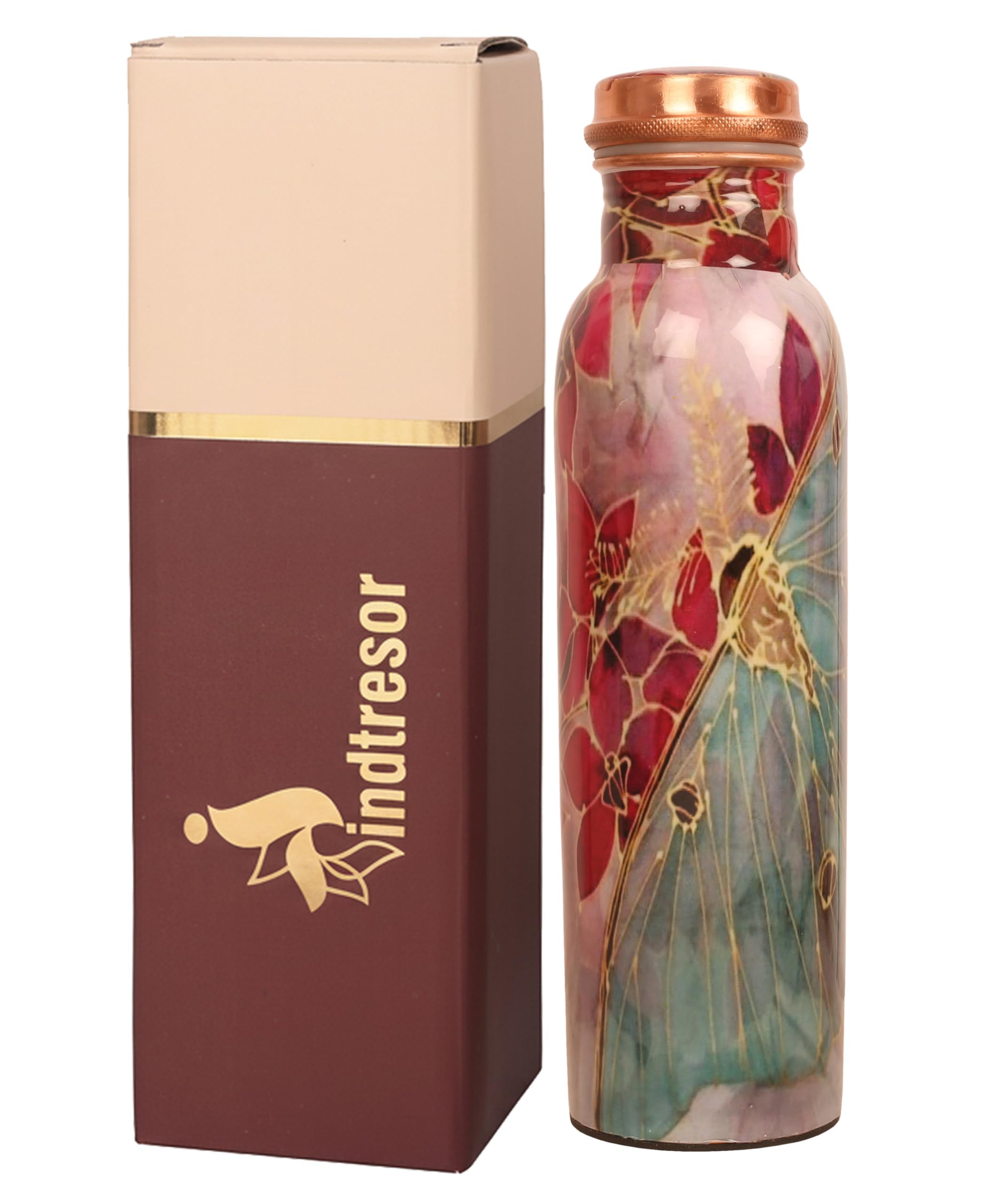 Pure Copper Water Bottle - Ayurvedic Health Benefits -10