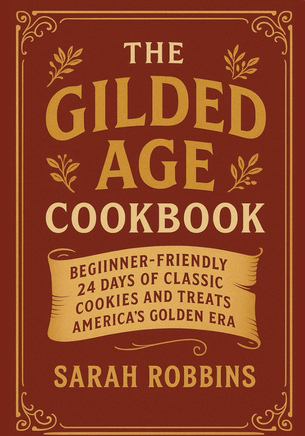 The Gilded Age Cookbook: Beginner-Friendly 24 Days of Classic Cookies and Treats from America’s Golden Era      Paperback – September 30, 2025