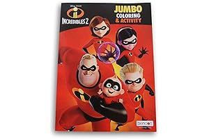 Unleash Imagination with the Incredibles 2 Coloring and Activity Book