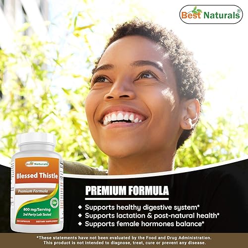 Miniatura 4 de Best Naturals Cardo bendito 800mg y semilla de fenogreco 610 mg