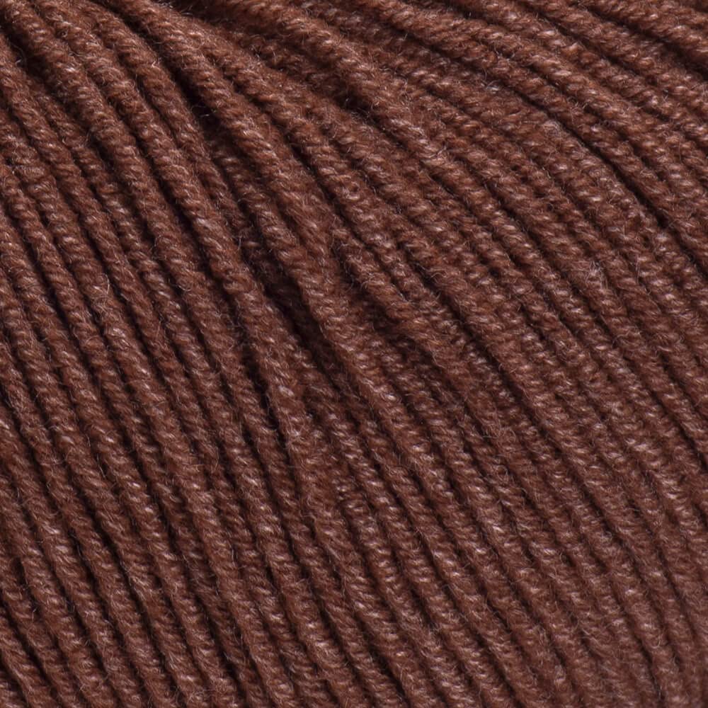 Yarn Art Jeans - Amigurumi Cotton Yarn for Crocheting & Knitting - 55% Cotton, 45% Poliacrylic - Brown — image 1