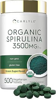 Carlyle Organic Spirulina Tablets 3500mg Lahore, Karachi - Pakistan