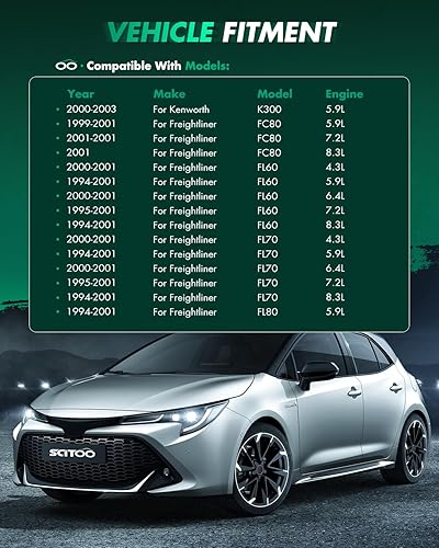Miniatura 6 de SCITOO Arrancadores compatibles con cargadores CASE - Retroexcavadora 480C480D480LL para Construction King 1979-1988 para