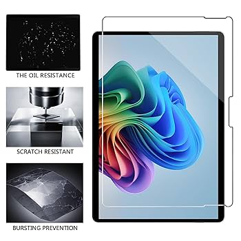 MEGOO Surface 専用保護フィルム 貼りやすい 高い透明度 強化ガラス Amazon.co.jp: Megoo Surface Pro 11（copilot+PC,2024)/Surface