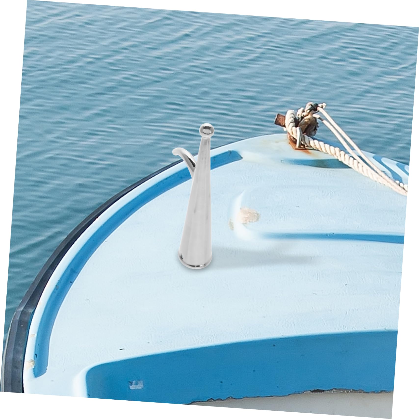 Happyyami Acciaio Inossidabile 316 Testa Gancio Accessorio di Ormeggio, 34mm Resistente all’Acqua di Mare, per Barca per Yacht e Scialuppa