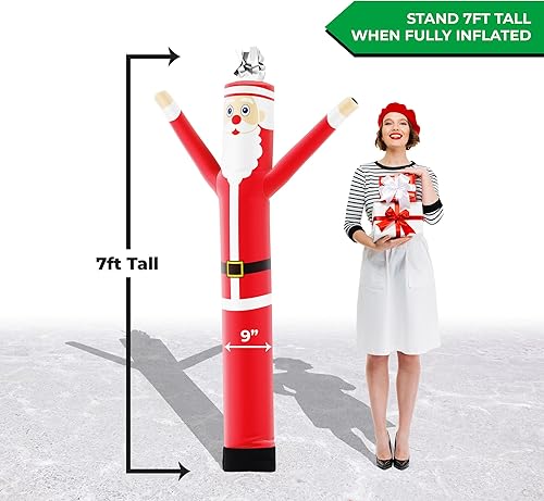 Miniatura 8 de LookOurWay Air Dancers - Accesorio inflable para hombre  10 pies de alto loco agitando tubo inflable para bailar (soplador no incluido)  Promoción