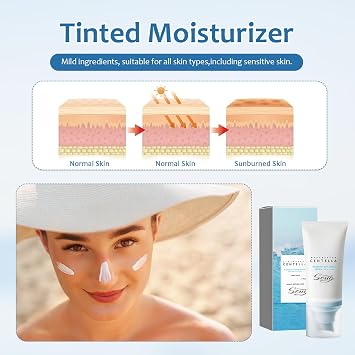 Centella Sunscreen, Skincare Moisturizing, PA++++ Water-fit Sun Serum, SPF 50 Madagascar Centella Face Sunscreen, Non Sticky Refreshing UV Defense