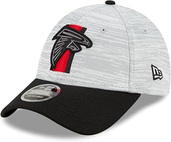 New Era Mens Black Detroit Lions 2021 NFL Training Camp 39THIRTY Flex Hat