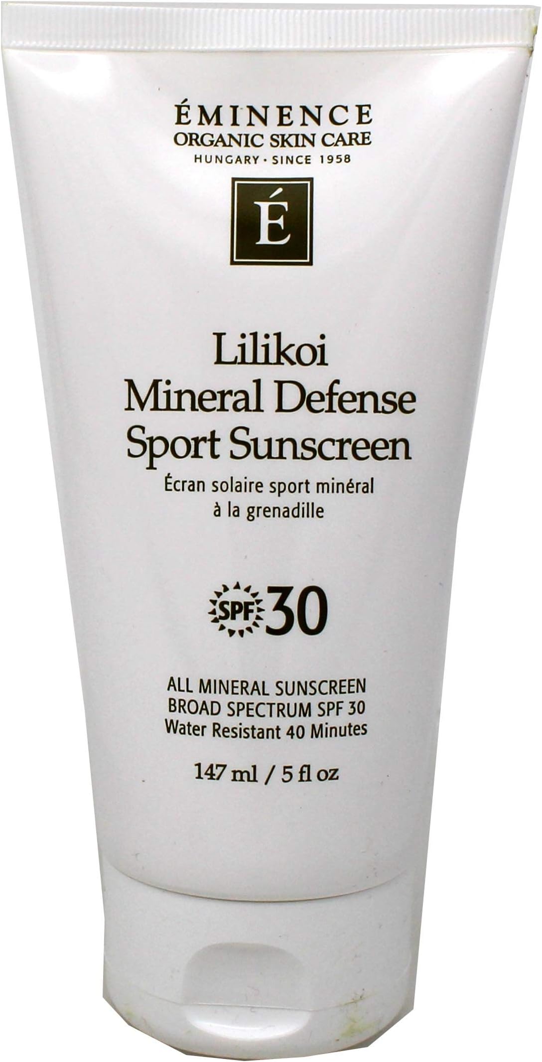 Lilikoi Mineral Defense Sport SPF 30 by Eminence for Unisex - 5 oz Sunscreen