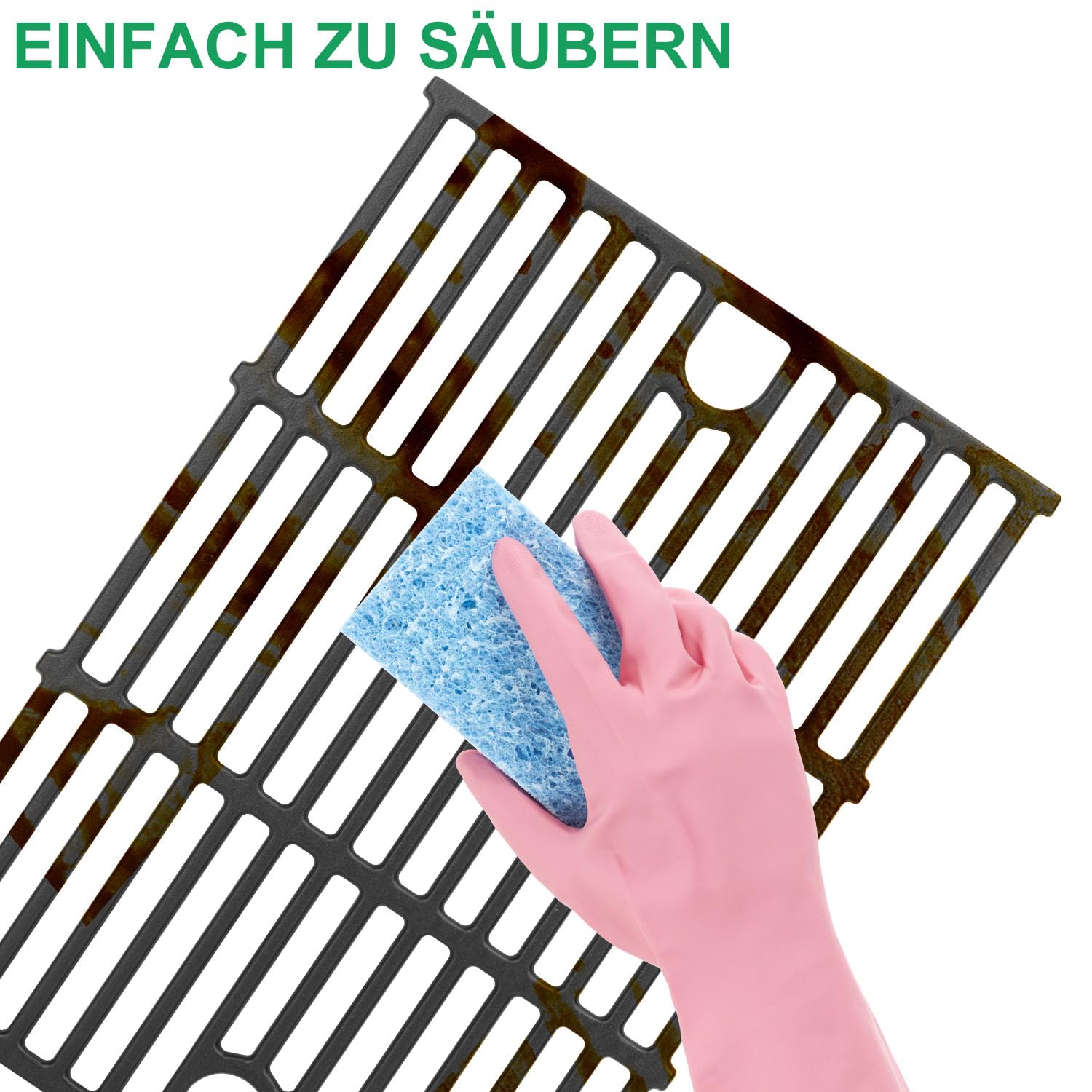 Grillrost Ersatzteil 95401 – Stahldraht-Rost 29,5x71 Cm Für Turbo-Grill Modelle