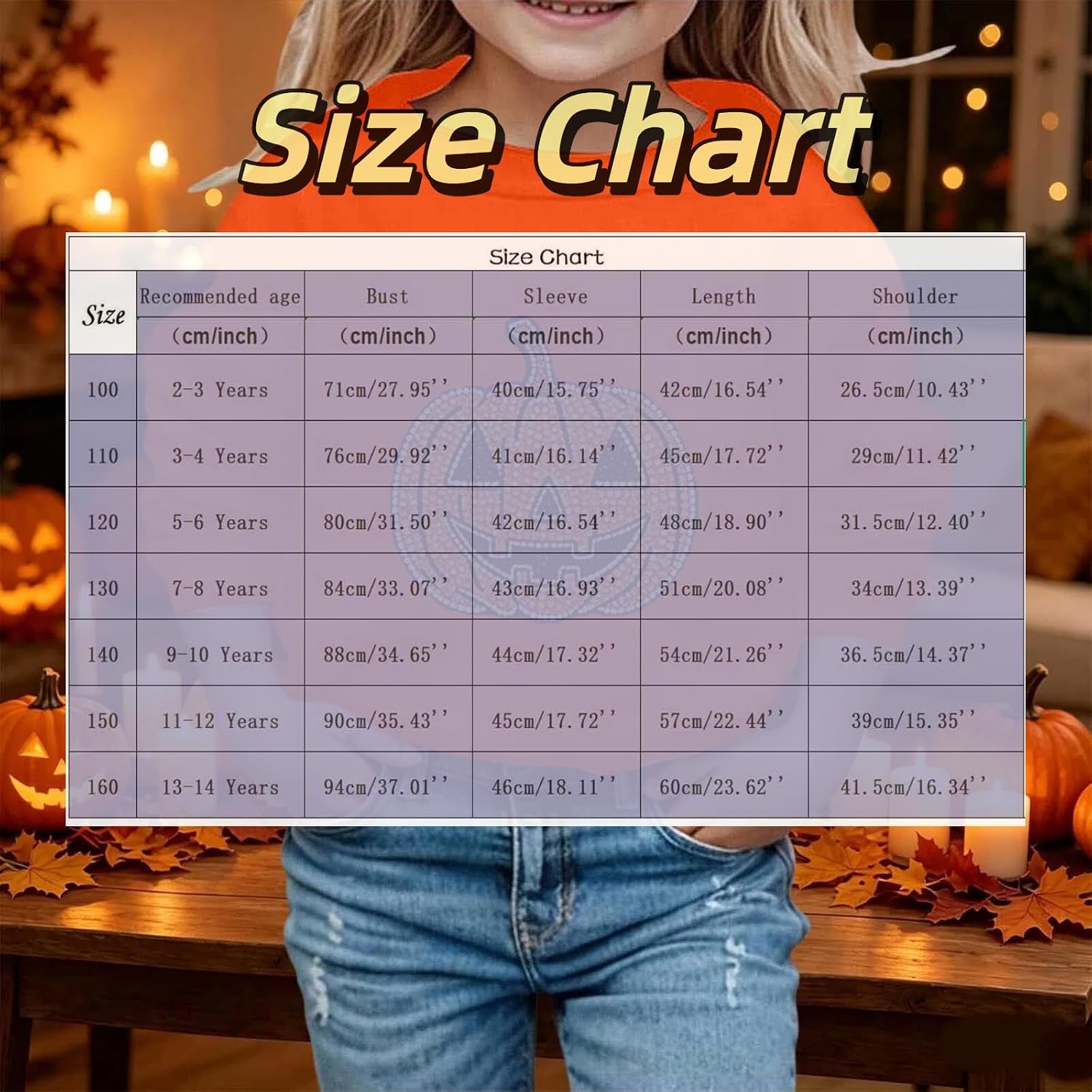 Halloween Sweatshirt Long Sleeve Shirt Pumpkin Graphic Tops Crewneck Fleece Pullover Sweater Top 2-14 Y