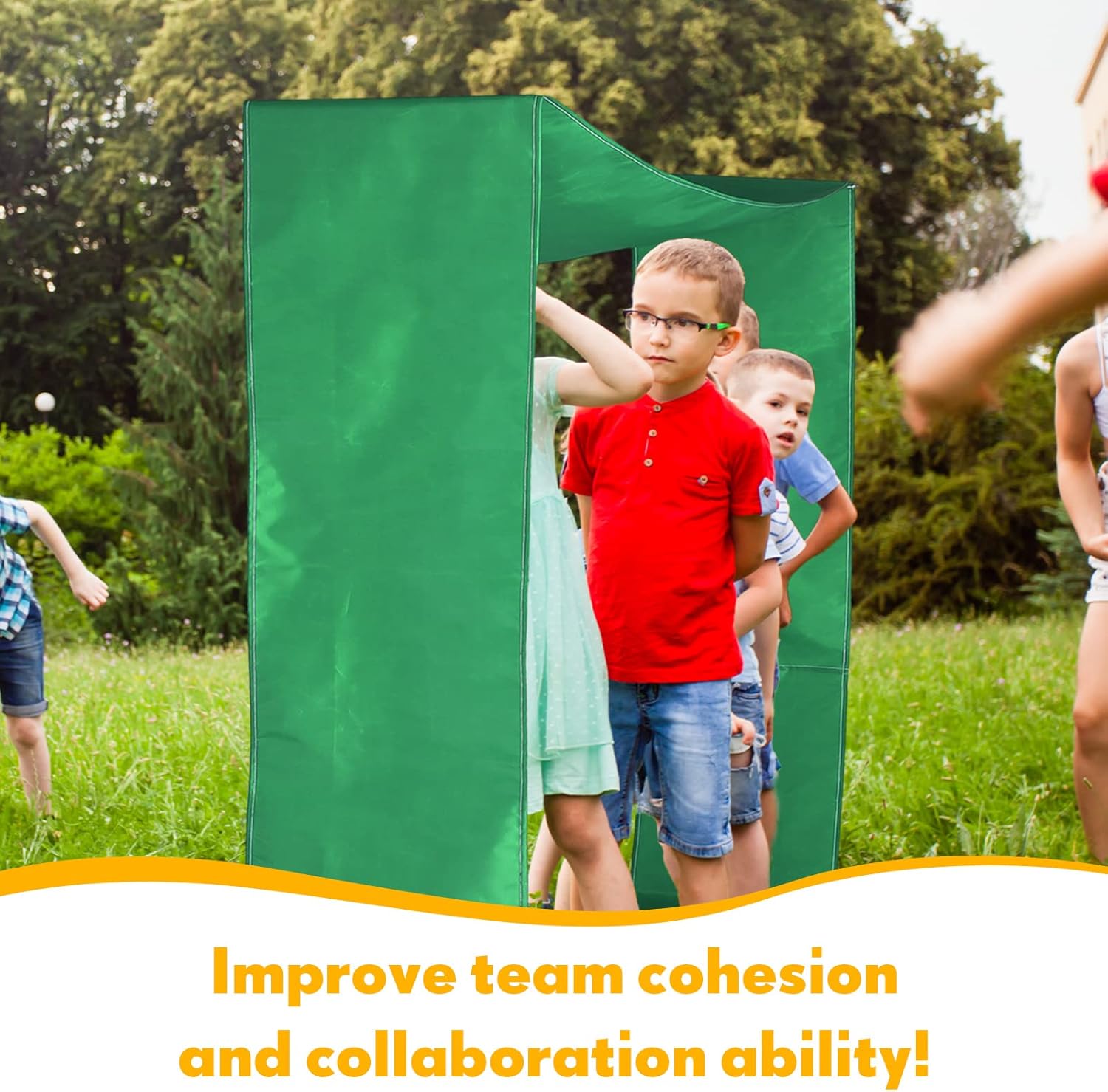 Sratte 4 Pcs Playing Run Mat 20 Ft Field Day Mat Fun Teamwork Building Run Mat Oxford Cloth Rolling Mat Group Activity Playing Game Mat for School Students Teens Birthday Party Carnival