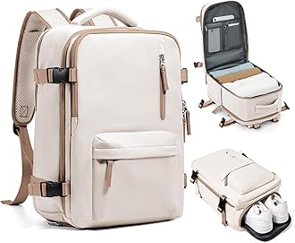 SZLX Vacuum Backpack Travel Bag with Pump, Ryanair Cabin Bags 40x30x20 Backpack Wizz air, Ryanair Cabin Bags 40x20x25 Underseat Carry On Easyjet 45x36x20 Travel Rucksack Cabin Size Fit 14 Inch Laptop